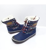 Keen Elsa 1013728 Womens Winter Boots Size 7 US Blue Sherpa Lined Festival - $53.99