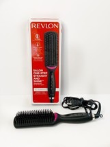 Revlon Hair Straightening and Styling Brush Great for Second Day Styling... - $24.99
