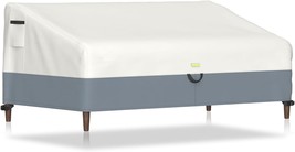 Patio Loveseat Cover, 100% Waterproof Heavy Duty Outdoor, 58W”X 34&quot; D X ... - $39.99