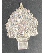 Reed &amp; Barton Sterling &quot;Good Luck&quot; Whistle Pendant/ Ornament  Vintage - $49.49