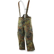 German Army Goretex Pants dungarees military camouflage waterproof camo ... - £19.92 GBP