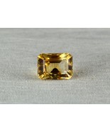 NATURAL YELLOW CITRINE RECTANGLE CUT 16X12 MM 15.97 CTS GEMSTONE PENDANT... - £74.31 GBP