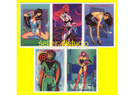 The Woron&#39;s Universe Promo 5 card PROMO Set~Rare Undistributed Woron characters! - £9.34 GBP