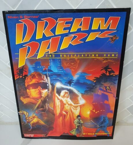 Primary image for Dream Park Role Playing Game Book R. Talsorian Games Niven & Barnes 1992