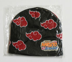 Authentic Naruto Shippuden: Akatsuki Clouds Knit Winter Beanie *New Sealed* - £19.17 GBP