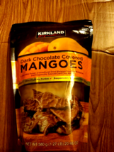 2 Pack Kirkland Dark Chocolate Covered Mangoes 20.46 Oz Each - $42.08