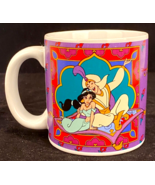 Aladdin Mug-Walt Disney-Coffee Mug Cup-Purple-Vintage - £11.02 GBP