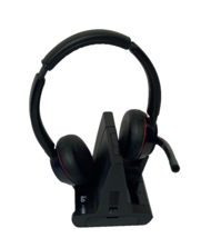 Plantronics Poly Savi W8220 W8220T Wireless Headset w WB200B Base &amp; Powe... - $74.25