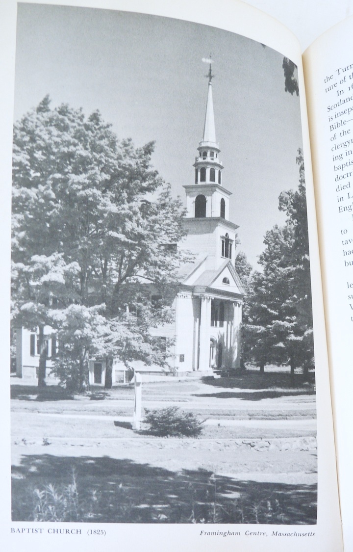 Churches Old New England Marlowe vintage book 1947 1st ed Chamberlain photos Item image 2