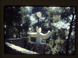 1971 Miro: Solar Bird at Fondation Maeght in Saint-Paul-de-Vence Color Slide - £2.37 GBP