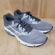 Mizuno Womens Sneakers Sz 11 M Wave Inspire 16 Running Shoes Gray Purple - $41.87