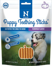 Nbone Puppy Teething Sticks Pumpkin 17 Ct - £6.28 GBP