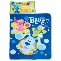 Blue&#39;S Clues &amp; You Sure Are Smart! Kids Nap-Mat Set  Includes Pillow And... - £31.45 GBP