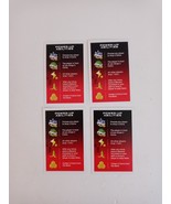 2018 Mario Kart Monopoly Gamer Replacement Piece 4 Reminder Cards - $5.40 CAD
