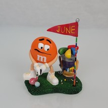 Danbury Mint June M&amp;M Perpetual Calendar Figurine-Playing Golf -Retired - £31.57 GBP