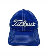 Titleist FootJoy ProV1 Blue Hat Adjustable Buckle Strap Excellent Condition - $323.62 MXN