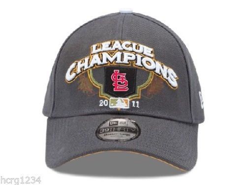 St. Louis Cardinals New Era 39/30 2011 MLB Baseball League Champions Cap Hat - £14.94 GBP