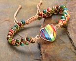 Arm bracelets beaded chakra bracelets adjustable friendship femme handmade braided thumb155 crop