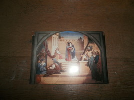 1984 Post Card , The Departure of Christ , Jeffery Mims Unused - £5.58 GBP