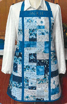 Sewing Pattern - Charm Squares Pieced Apron w/ Pockets J. Minnis Designs... - $12.00