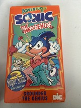 Sonic the Hedgehog - &quot;Grounder the Genius&quot; (VHS, 1994) - £33.79 GBP