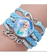 Authorized Disney Princess Bracelet, Frozen Elsa, Cute Cartoon Style. G - $17.63 CAD