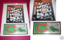 USPS Chicago Bears NFL Team 16 X 12 Photo Matted Art 2007 Season New - £17.30 GBP