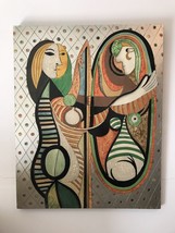 Abstract Wall Hanging Picasso Like 38” tall by 28” wide - £62.18 GBP