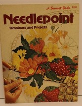 Needlepoint Techniques &amp; Projects Illustrated Sunset Books Vintage 1978 ... - $9.87