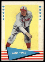 1961 Fleer Baseball Greats #81 Dazzy Vance VG-EX-B108R12 - £23.74 GBP