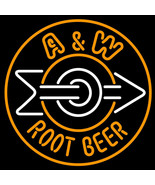 Brand New A and W Root enjoy  Beer Bar Pub Neon Light Sign 16&quot;x16&quot;[High ... - £110.78 GBP