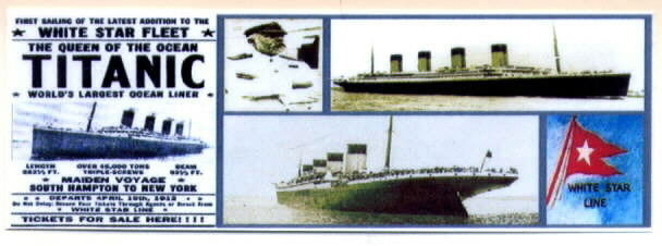 Titanic Bookmark # 1 - $3.50