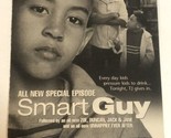 Smart Guy Tv Guide Print Ad WB TPA11 - £4.72 GBP