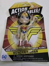 DC Comics Action Bendables WONDER WOMAN 4&quot; Figure - New in Package - £4.74 GBP