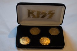 KISS-GOLD- ALIVE COMMEMORATIVE COINS - £313.04 GBP