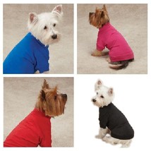 T-SHIRTS for Dogs Brightly Colored Dog Tshirt with Warm Elastic Neck Sleeves - £8.79 GBP+