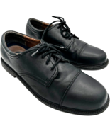 Dockers Gordon Dress Cap Toe Oxford Black Leather Shoes 90-2214 Mens Siz... - $40.71 CAD
