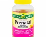 Spring Valley Prenatal Multivitamin Gummies DHA &amp; Folic Acid 90 Count - £19.62 GBP