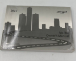2019 Chevrolet Malibu Owners Manual Handbook OEM P03B27002 - £28.24 GBP