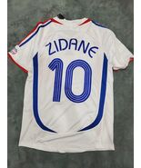 France 2006/07 Away Short Sleeve Shirt Name Set ZIDANE#10 - $33.25