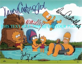 THE SIMPSONS TV SHOW CAST SIGNED AUTOGRAPHED 8X10 RP PHOTO HOMER + - $18.99