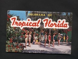 Vintage 1960s Postcard Souvenir Packet Florida Bathing Beauties  - £6.25 GBP