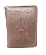 Pink Metallic United States Passport Holder - $347.17 MXN