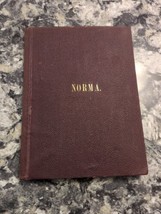 Antique Novello&#39;s Norma Vincenzo Bellini complete sheet music book - £12.25 GBP