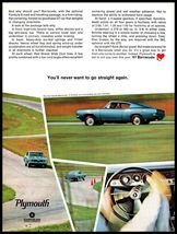 1967 &quot;CAR LIFE Magazine Print Ad - Plymouth Barracuda 4 Speed, 273 or 38... - $9.49