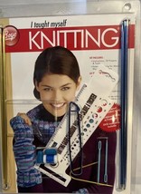 I Taught Myself Knitting (Boye) Beginners Kit w/ Book, Dvd & Supplies - New - $14.95