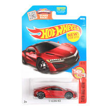 Yr 2015 Hot Wheels Then and Now 1:64 Die Cast 8/10 Blue Sport Car &#39;17 ACURA NSX - £19.97 GBP