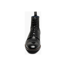 Stacy Adams Henry Cap Toe Lace Up Boot Leather Black  25718-001 image 6
