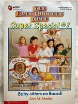 The Babysitters Club Super Special On Board #1 Vintage Book Ann M Martin - £7.85 GBP
