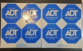 2 packs of ADT window decal (8 stickers) aprox 2.5&quot; octagon - $114.35 MXN